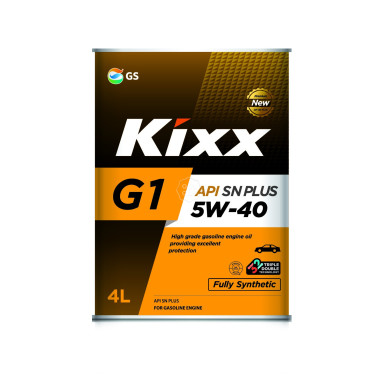 KIXX G1 5W-40 СИНЕТИКА 4л купить